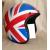 Casco moto donna bandiera inglese